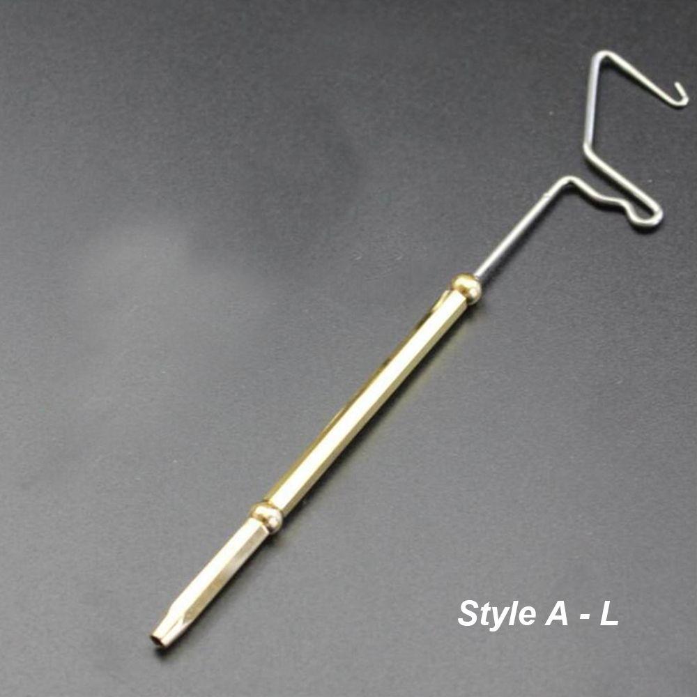 Tools Ceramic Tip Bobbin Holder Rotary Whip Finisher Suit Bobbin Threader Fly Tying Tools