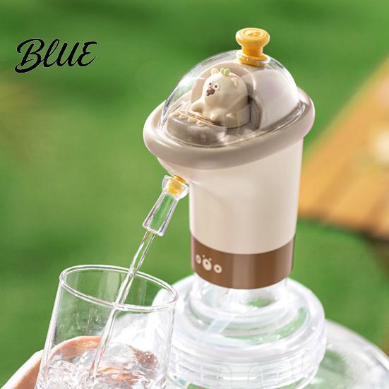 Universal Fit Water Bottle Dispenser USB Electric Pump for Bottles Cute Duck Drinking Automatic Dispenser Portable Jug Home Office Camping,
