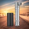 Mini Bicycle Pump with Tubeless Tire Repair Kit Schrader & Presta Valve CO2 Bike Tire Inflator Aluminum Alloy for MTB Road Bike