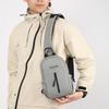 Мужская сумка-слинг CrossBody через плечо нагрудная сумка дорожная водонепроницаемая нейлоновая мужская многоцелевая сумка-мессенджер