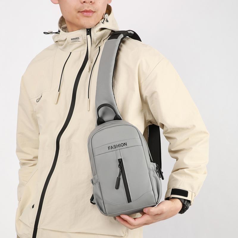 Мужская сумка-слинг CrossBody через плечо нагрудная сумка дорожная водонепроницаемая нейлоновая мужская многоцелевая сумка-мессенджер