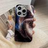 Красочный гальванизированный стеклянный чехол для телефона iPhone 17 16 15 14 13 12 11 Pro Max Plus 16E 17Air