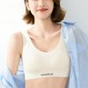 Sports Bra Women's Seamless Underwear Hollowed-out Beautiful Back Breathable Lift Bra Push Up Bra