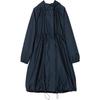 Raincoat Navy Casual Design for Everyday Use Water Repellent Stays Dry Storage Pouch Included Stylish Cute Women [World Party] [Long Mods] Women's