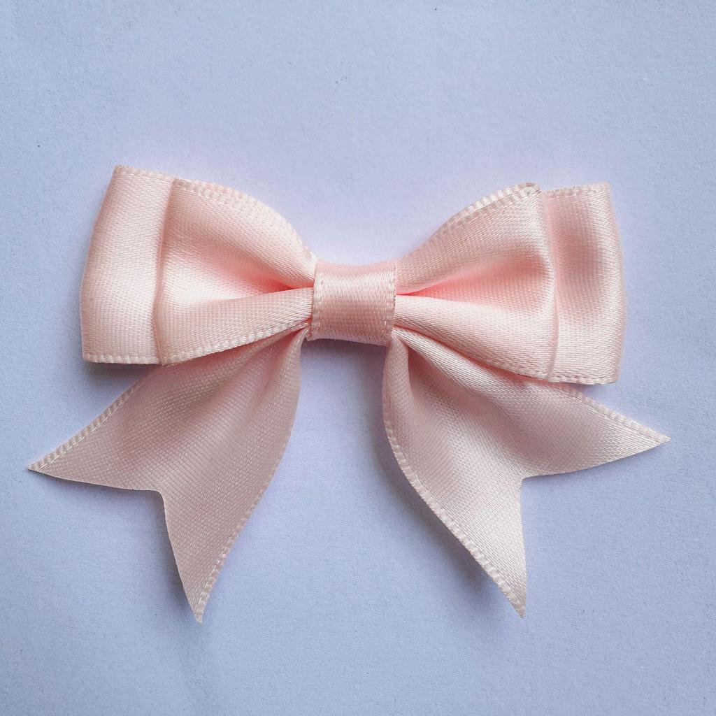 Double-Layer 8-Minute Polyester Swallowtail Ribbon Waist Bow and Headdress Accessory
