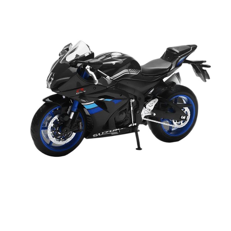Модель мотоцикла SUZUKI GSX1000 в масштабе 1/12, отлитая под давлением — реалистичный дизайн, идеально подходит для любителей мотоциклов, прекрасный подарок для всех возрастов