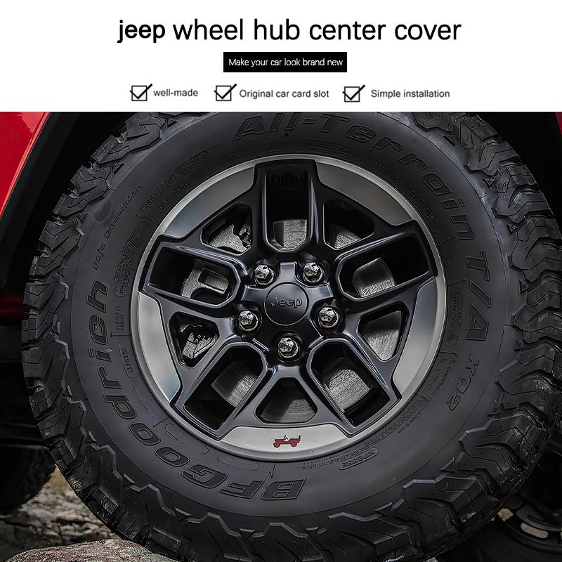 Оригинальная заводская центральная заглушка ступицы колеса для Jeep Renegade Compass Grand Cherokee Wrangler jk Gladiator Patriot Commander