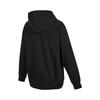 Jordan Logo Print Fleece-Lined Hoodie with Loose Fit Long Sleeves Women Hoodie Black DQ4604-010