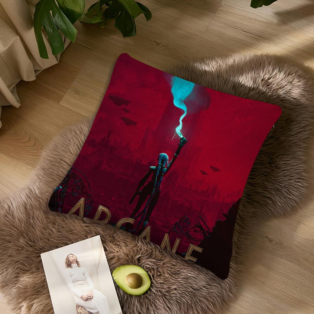 Аркейн 2 L-Лига L-Легенд Наволочка гостиная дом диван офис магазин чехол печать комфорт декор скандинавская простота