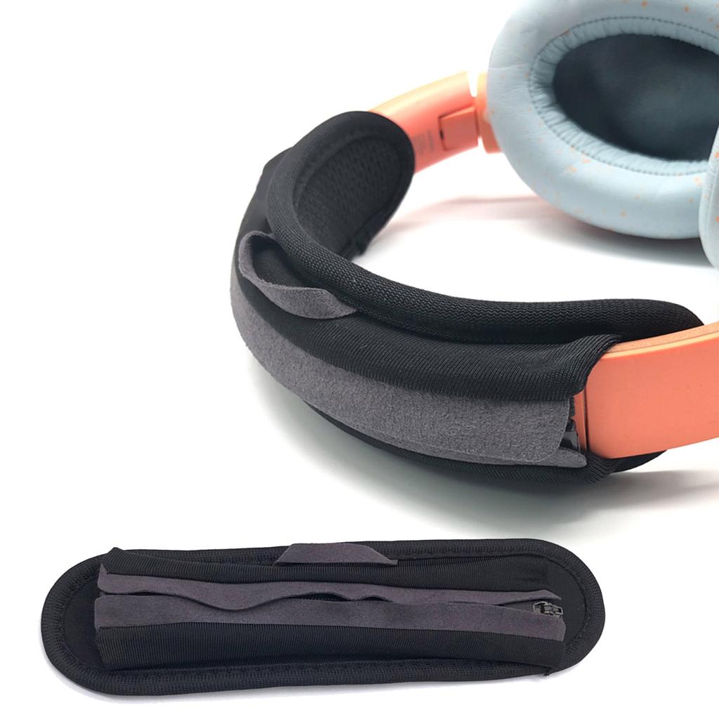 Comfortable Fabric Headband Cover for QC25 QC35II QC45 SOLO3 Protector Zipper Cushion Easy To Change and Clean