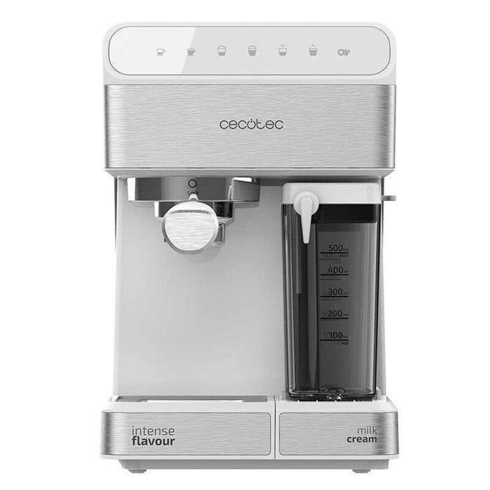 Cecotec Semi-automatic Coffee Machine Power Instant-Ccino 20 Touch Serie Bianca