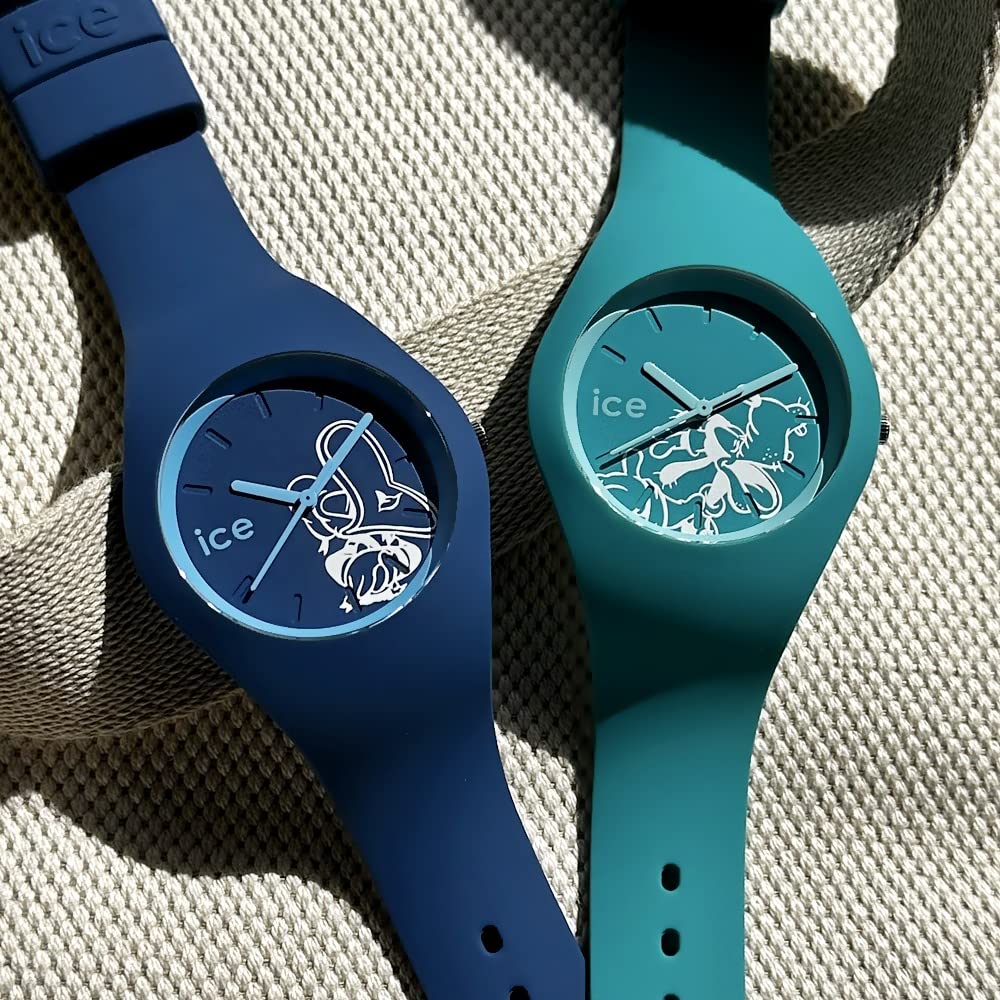 Коробка для хранения парных часов Ice Watch Disney Collaboration, унисекс, силиконовые, 40 мм, средние наручные часы [Ice Watch] мужские, женские [Товар] (№5 Синий/Зеленый)