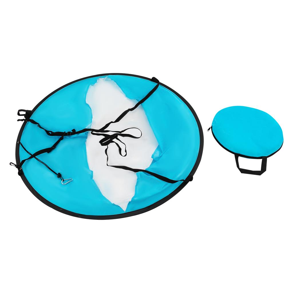 Kayak Sail 42.5" Kayak Downwind Sail - Foldable Paddle Board Wind Sail With Instant Popup & Secure Locking For Kayak Canoe & Sup