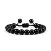 Natural Black Obsidian Stone Bracelet Promote Yoga Bracelets Men Women Jewelry