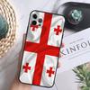 Мягкий чехол с флагом Грузии для iPhone 16 Pro Max 13 12 Mini XS Max X XR 11 15 Pro Max 14 Plus Задняя крышка