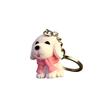 Cute Dog Scarf Pendant Keychain Car Bag Wallet Key Ring Gift Accessory