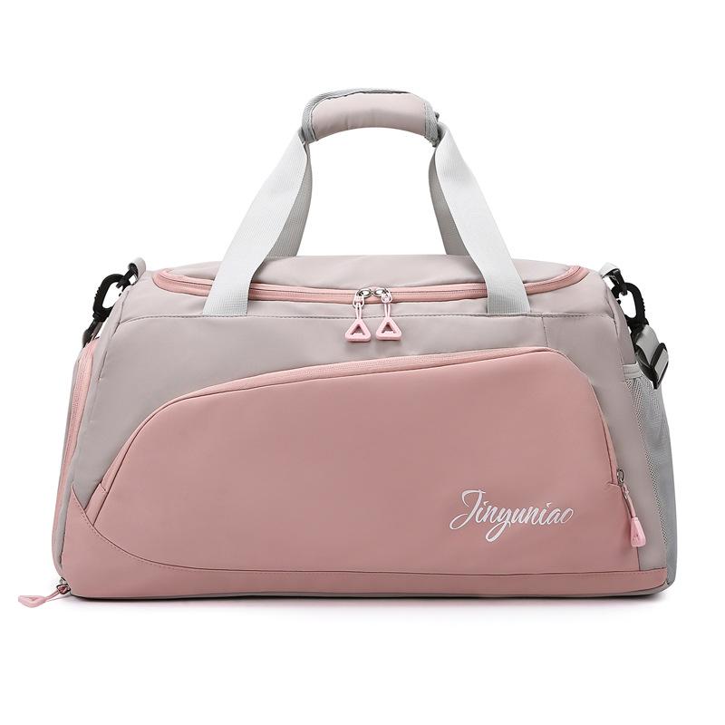 Сумка для коротких поездок Женская сумка Портативная сумка для командировок Большой вместимости Легкая спортивная Фитнес Маленькая дорожная сумка Сумка для хранения вещей для поездок на роды