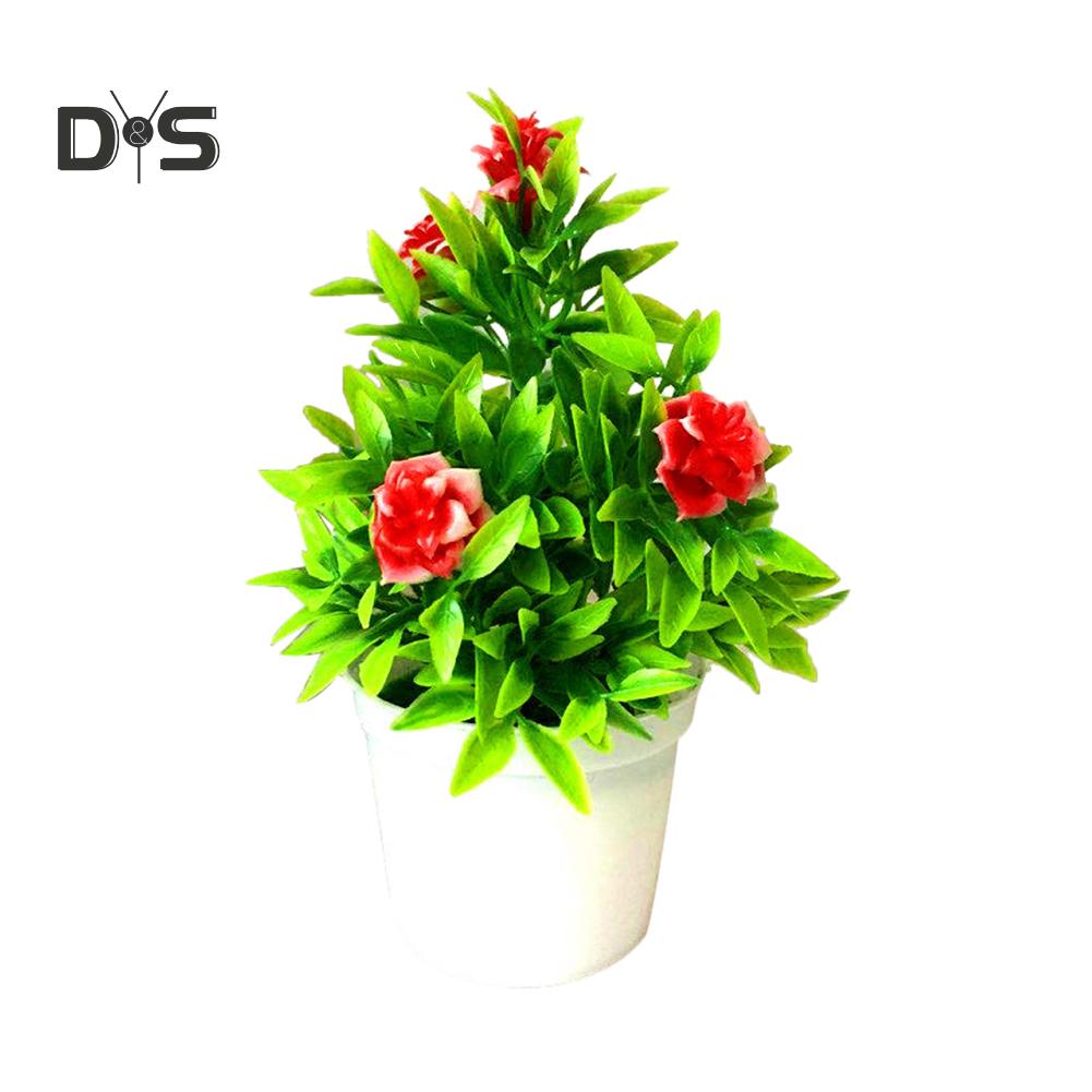 Искусственный пластиковый цветок розы для домашнего декора.Размер:10смх17см.В комплекте идет 1 горшок и 1 искусственный цветок