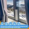 Windproof Window Sealing Tape Self Adhesive Sealing Film Draft Isolation Tape  Rain Protection