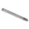 Chamfer End Mill 3 Flute 60 Degrees  Milling Cutter Tungsten Steel CNC Carving Polishing Router BitD4 X 60 Degrees