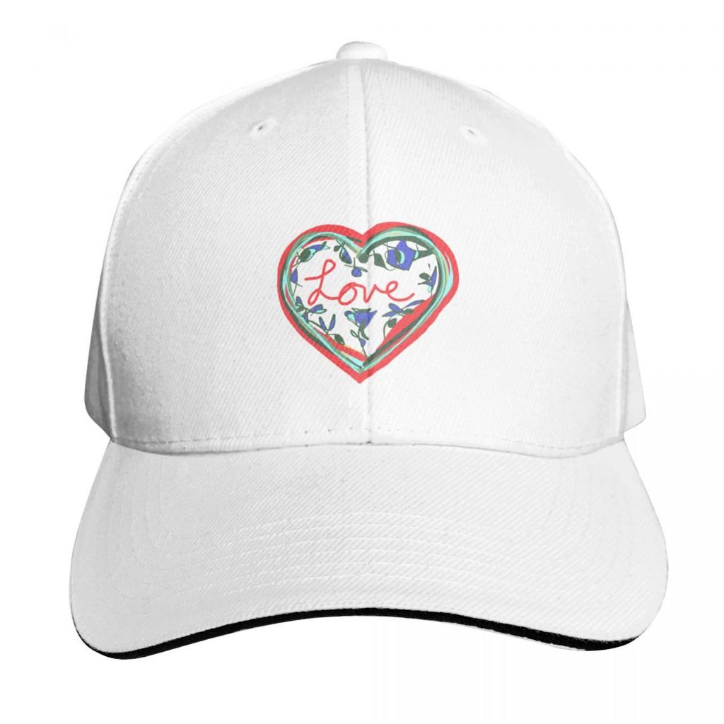 Love Heart Baseball Cap Big Size Hat foam party Hat Sun Hat For Children western Unisex Womens