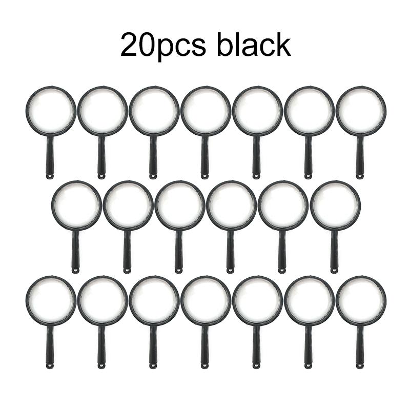 10/20/50pcs Mini Magnifying Glass Children Observation Tools School Outdoor Use Scientific Supplies Handheld Portable TMZ