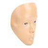 Практика макияжа лица с пластиковой подставкой 5D силиконовая полнолицевая доска для практики макияжа многоразовая