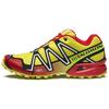 Speedcross 3 Comfortable Shock Absorbing Durable Low Top Outdoor Functional Shoes Unisex Shoes Yellow Green 474936