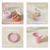 2in1 Creative 4 Grid Medicine Case With Small Water Cup Space-Saving & Washable Daily Pill Case Small Piller for Pocket Purse
