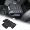 Для Land Rover Defender 90 110 2004-2018 Кожа PU Чехол-накладка для защиты подлокотника центральной консоли автомобиля с карманом для хранения