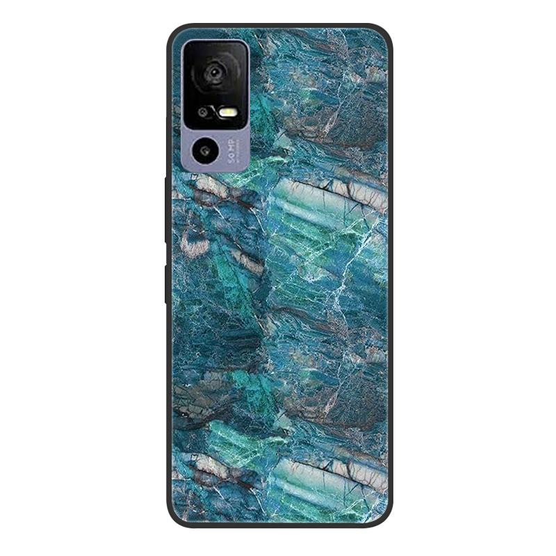 For TCL 40R 5G T771A Case Painted Soft Black Silicone Bumper Phone Cover for TCL 40 R 5G 6.6" Case TCL40R 40R Etui Coque Fundas