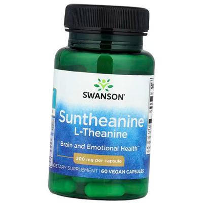 Теанин, Suntheanine L-Theanine 200, 60вегкапс (27280025)