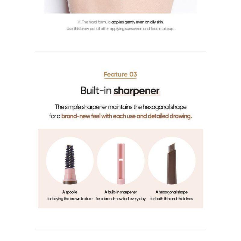 BANILA CO B by banila Карандаш для бровей Smudge Out Detail - 4 цвета