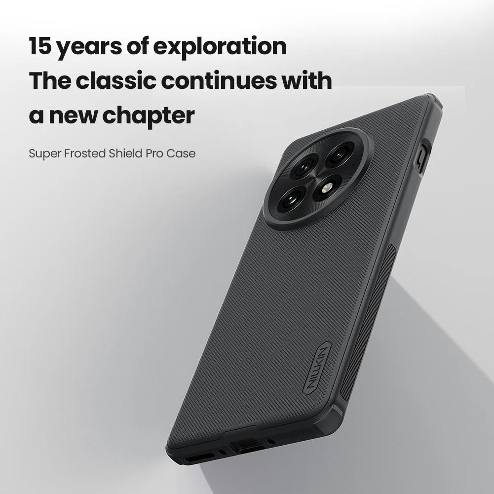 Чехол Nillkin For OnePlus 13 5G Frosted Shield Pro с мягкой рамкой из ТПУ и ультратонкой жесткой задней крышкой из поликарбоната для One Plus 13