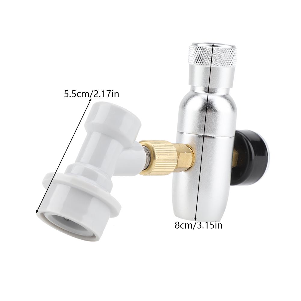 Homebrew CO2 16g Регулятор Зарядный Комплект Газ Отключение Домашний Кегератор Разливного Пива