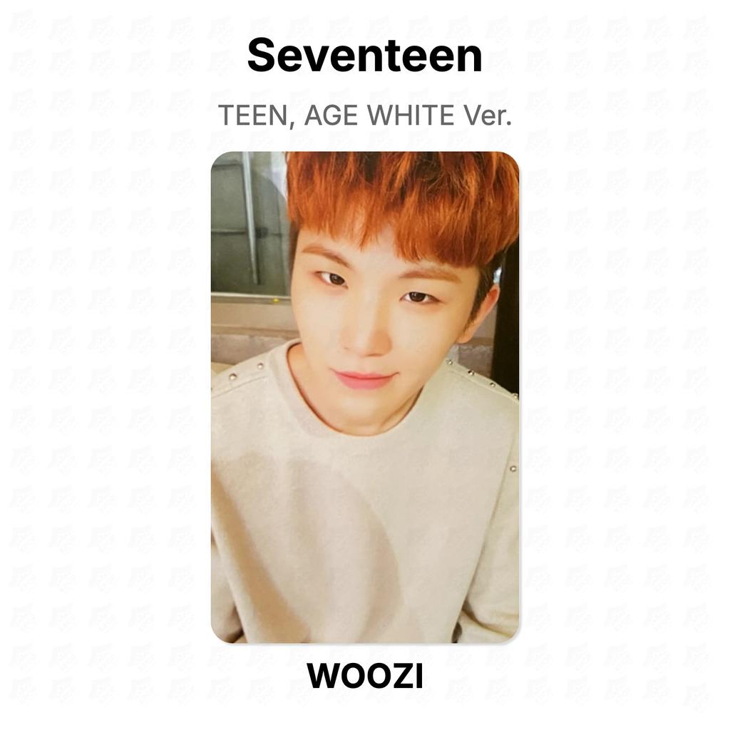 Seventeen ПОДРОСТОК, ВОЗРАСТ БЕЛЫЙ Вариант. Официальная фотокарта