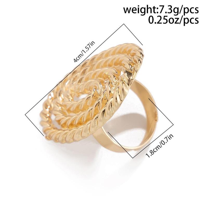 Женские модные ювелирные изделия, овальные кольца с геометрическим рисунком, креативные регулируемые кольца на палец с искусственным жемчугом, винтажные подарки для вечеринки