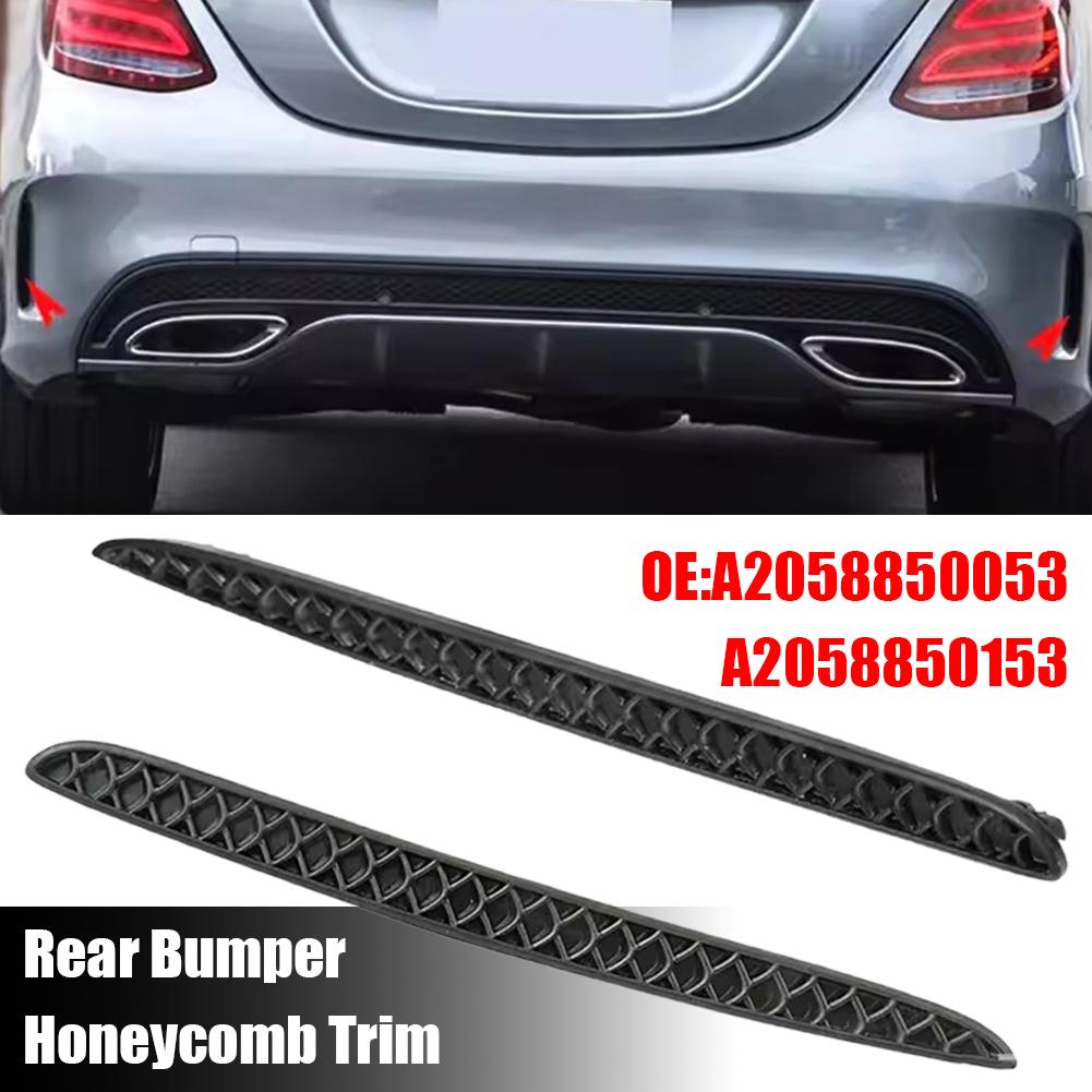 For Mercedes C Class W205 C205 C200 C300 C400 C260 A2058850053 Bumper Cover Rear Right Grille Vent Grill Left Side A2058850 E2I4