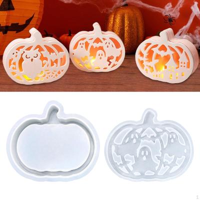 Тыквенный светильник Силиконовые модели Изготовление свечей Украшения Поделки Абажур Фонарь Подставка для чайной свечи