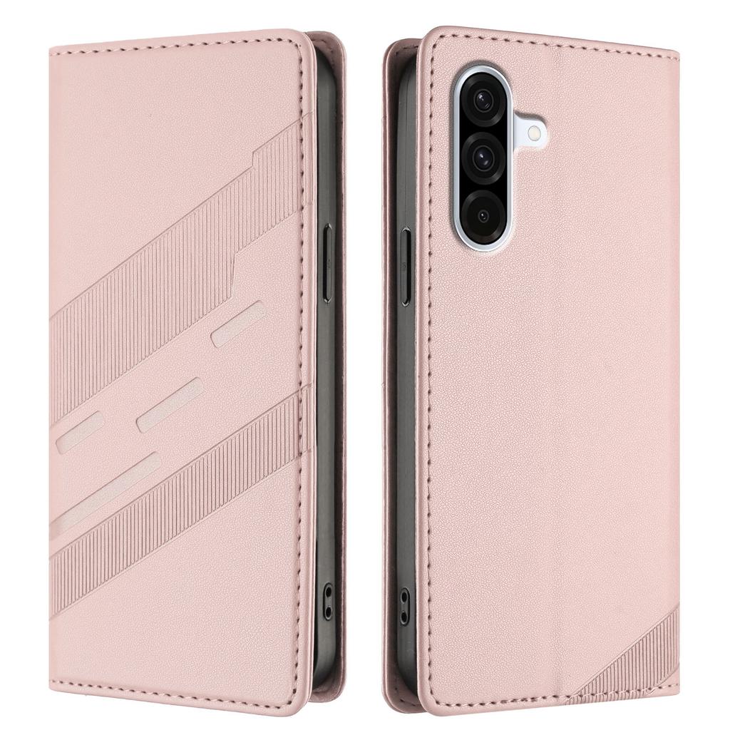 Чехлы для телефона Samsung Galaxy A36 5G в стиле панк с тиснением, кошелек-подставка, кожаная обложка