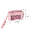 Bow Pencil Case Multifunctional Stationary Storage Bag Portable Makeup Pouch