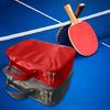 Table Tennis Racket Net Rack Bag Pingpong Paddle Container With Handle Large Capacity Table Tennis Paddle Cover Bag