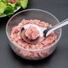 1 шт. прочная нержавеющая стальная лопатка для фрикаделек с отверстием - антипригарное покрытие, длинная ручка, идеально подходит для домашней и ресторанной кухни