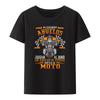 Men's Motorcycle Father's Day T-Shirt Grandparents Motorcycle Lovers Short Sleeved Graphic Tees Casual Streetwear Camiseta Tops