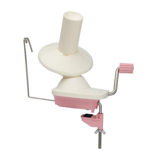 Yarn Ball Winder for Crocheting Wool Winder with Adjustable Table Clamp Hand Operated Yarn Cake Maker Gift for DIY Enthusiasts