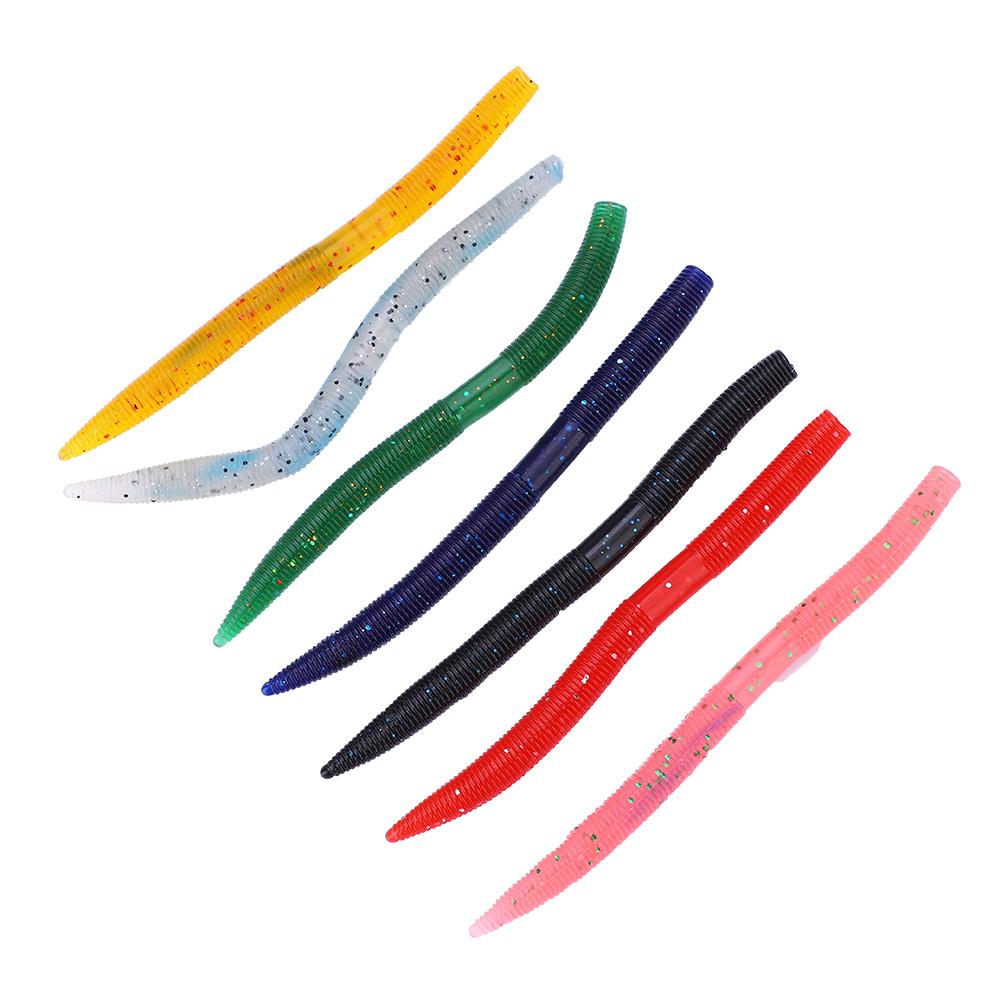 13,5 см/8 г Мягкая рыболовная приманка Искусственные силиконовые приманки Яркие черви Приманки Реалистичные приманки для свимбейта