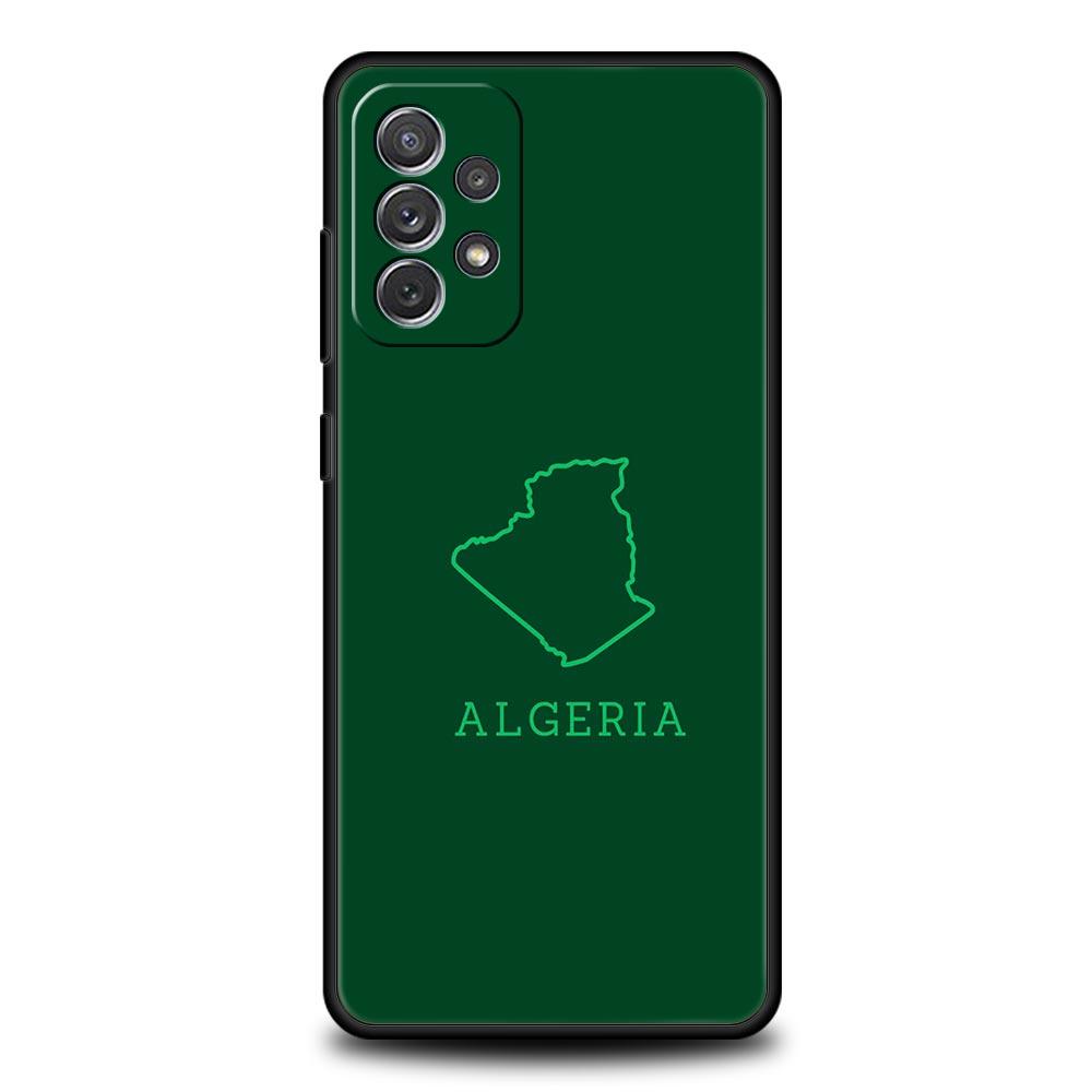 Чехол для телефона Samsung Galaxy A15 A13 A51 A71 A41 A31 A21S A03S A05 A35 A32 A55 A23 A25 A33 A53 A73 5G Обложка для паспорта Алжира