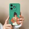 Case For Tecno Spark 20 Pro 4G Itel A50 P55 Infinix Note 40 Smart 8 Plus Cover Fashion Cool Girl Boy Shell High Quality Matte Silicone Bumpers Housing