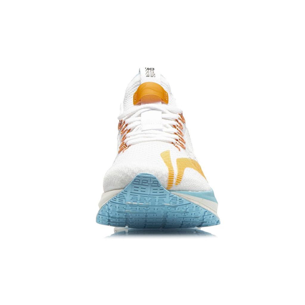 Li-Ning Кроссовки Essential Cushioning Non-Slip Durable Low-Toop для бега у мужчин белые синие желтые ARHR125-4