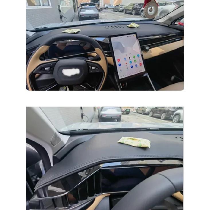 Для Geely Boyue L -2025 Аксессуары Накладка на приборную панель Панель приборов Коврик на панель Противоскользящий Пылезащитный Коврик на панель